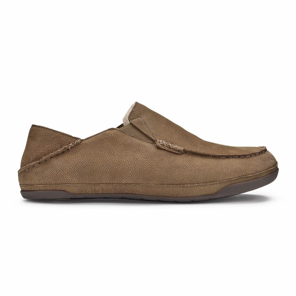 Zapatos Olukai Kīpuka Hulu - Pantuflas Hombre Cafes 20926-108